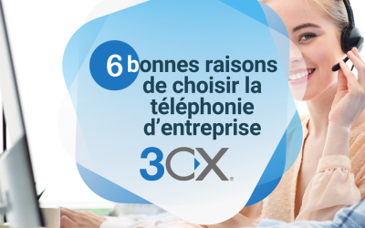 6 bonnes raisons de choisir la téléphonie d’entreprise 3CX