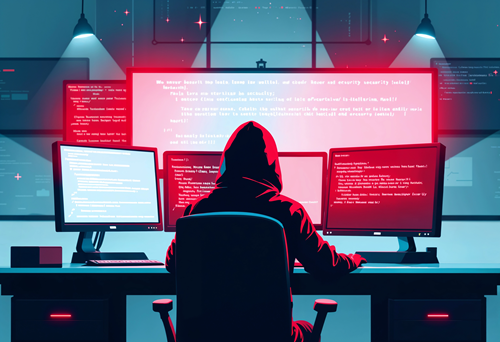 Que faire en cas de cyberattaque Equipe au bureau