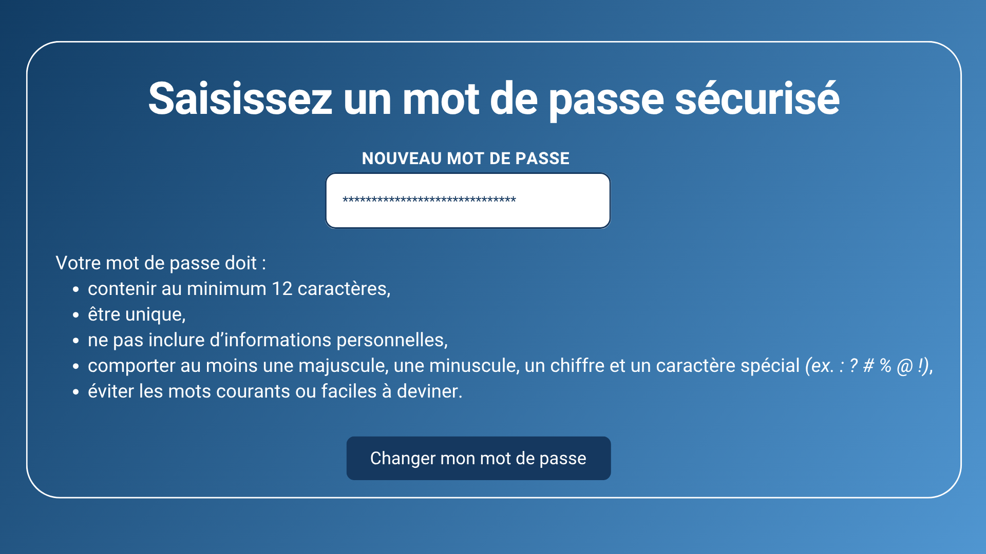 Réflexes cybersécurité à adopter - Choisir un mot de passe sécurisé