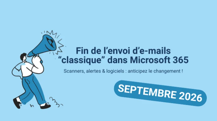 Fin des e-mails classiques avec Microsoft 365